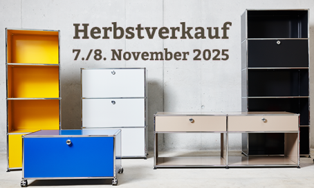 USM Secondhandprodukte am Herbstverkauf 2025