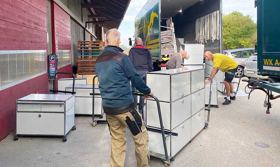 Südhang Arbeitsintegration & Handels AG Einkauf Ankauf USM Mobiliar